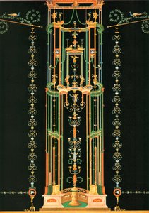 Dekoracja ścienna, Pompeje, Włochy, 1928. autorstwa Unbekannt