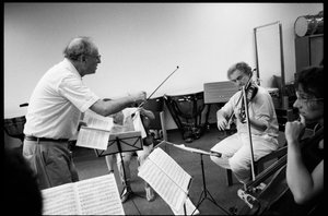 Walter Levin - kurs mistrzowski w Mozarteum autorstwa Unbekannt