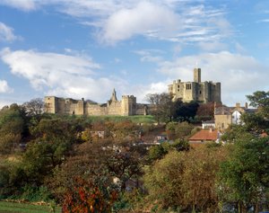 Zamek Warkworth, ok. 1990-2010 autorstwa Unbekannt