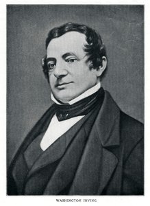 Washington Irving, amerykański pisarz, XX wiek autorstwa Unbekannt
