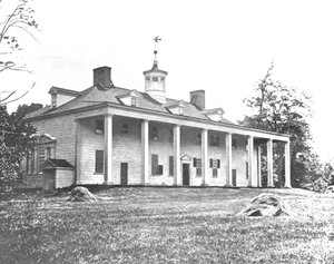 Dom Waszyngtona, Mount Vernon, Wirginia, USA, ok. 1900. autorstwa Unbekannt