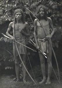 Wedda z łukiem i strzałami, 1926 autorstwa Unbekannt