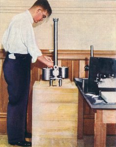 Ważenie Ziemi, 1938 autorstwa Unbekannt