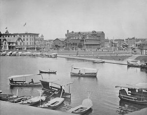 Wesley Lake, Asbury Park, New Jersey, c1897. autorstwa Unbekannt