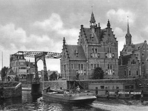 Gdzie car Piotr pracował jako stoczniowiec, Zaandam, Holandia, c1934 autorstwa Unbekannt