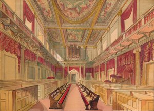 Kaplica Whitehall, c1845, 1864 autorstwa Unbekannt