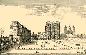 Whitehall około 1650, 1881. autorstwa Unbekannt