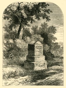 Kamień Whittingtona w 1820 r., ok. 1876 r. autorstwa Unbekannt