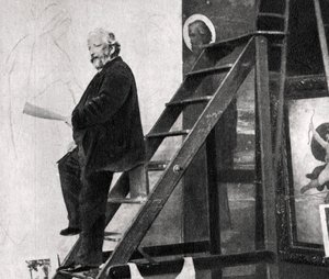 William-Adolphe Bouguereau, francuski artysta, 1900 autorstwa Unbekannt