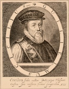William Cecil, 1. baron Burghley 1520-1598, angielski mąż stanu, 1889 autorstwa Unbekannt