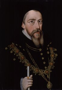 William Cecil, 1. baron Burghley 1521-1598, po 1572 autorstwa Unbekannt