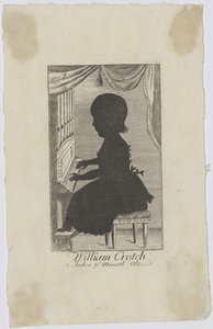 William Crotch 1775-1847 jako dziecko, ok. 1778. autorstwa Unbekannt
