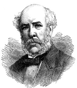 William Henry Barlow 1812-1902, brytyjski inżynier budowlany autorstwa Unbekannt