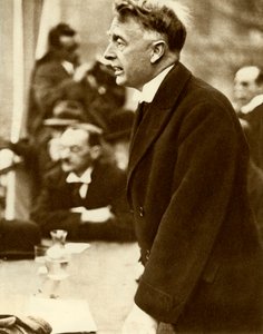 William Thomas Cosgrave wygłasza przemówienie, Dublin, Irlandia, 1922, 1935. autorstwa Unbekannt