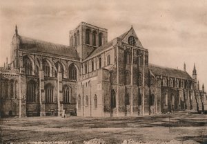 Katedra w Winchester, Hampshire, początek XX wieku autorstwa Unbekannt