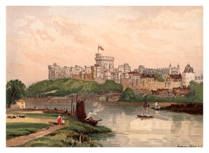 Zamek Windsor, 1880 autorstwa Unbekannt