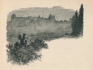 Zamek Windsor z Home Park, 1895 autorstwa Unbekannt