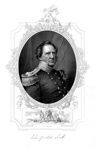 Winfield Scott, XIX-wieczny amerykański żołnierz autorstwa Unbekannt