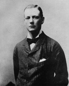 Winston Churchill, c1897, 1945 autorstwa Unbekannt