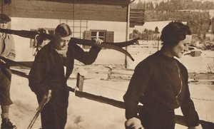 Sporty zimowe, Austria, 1935, 1937 autorstwa Unbekannt