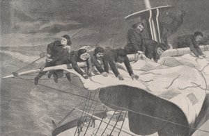 Zima na morzu - Żeglowanie z wybrzeża Harper