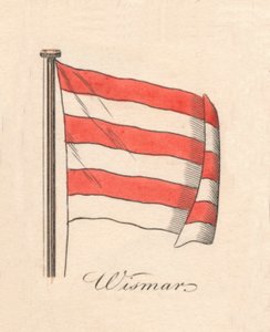 Wismar, 1838 r. autorstwa Unbekannt