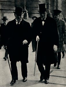 Z Davidem Lloydem Georgem, 1917, 1945. autorstwa Unbekannt