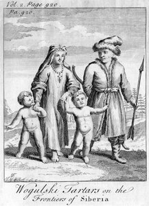 Tatarzy Wokulski na Kresach Syberii, ok. 1740 autorstwa Unbekannt