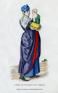 Kobieta z Bayonne, Francja, XVI wiek 1882-1884 autorstwa Unbekannt