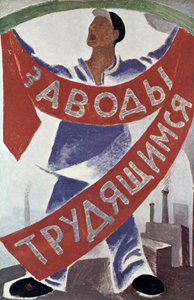 Robotnicy do fabryk, 1920 autorstwa Unbekannt