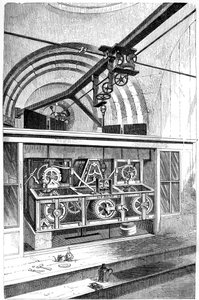 Części robocze zegara w Royal Exchange, Londyn, 1866 autorstwa Unbekannt