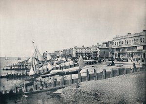 Worthing - Widok ogólny frontu, 1895 autorstwa Unbekannt