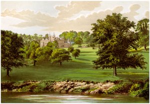 Wyaston Leys, Herefordshire, dom rodziny Bannermanów, ok. 1880 r autorstwa Unbekannt