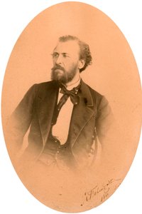 Jakow Połoński, rosyjski poeta, ok. 1866 autorstwa Unbekannt