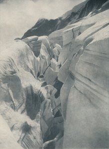 Ziejąca szczelina przy Bergli nad Grindelwaldem, c1935 autorstwa Unbekannt