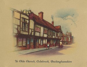 Ye Olde Ostrich Colnbrook, Buckinghamshire, 1939 autorstwa Unbekannt