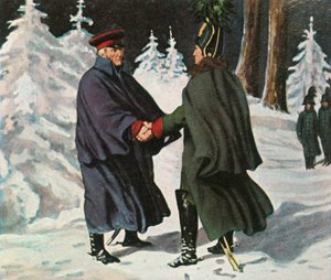 Spotkanie Yorcksa z rosyjskim generałem Diebitschem, 25 grudnia 1812, 1936.
