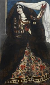 Młoda kobieta w czadorze, ok. 1844-1850. autorstwa Unbekannt