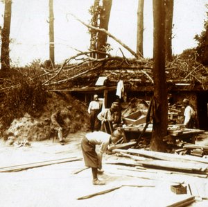Zouaves, Nieuwpoort, Flandria, Belgia, c1914-c1918. autorstwa Unbekannt