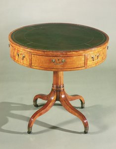 Mały stół perkusyjny Sheraton z satynowego drewna. angielski, ok.1790 autorstwa Unbekannt Unbekannt