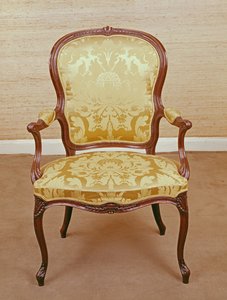 Fotel, proj. Hepplewhite, ok. 1770