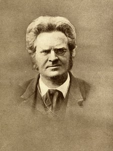Bjornstjerne Martinius Bjornson (1832-1910) (bw zdjęcie)