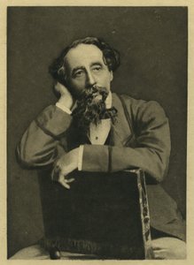 Charles Dickens, portret po fotografii Herbert Watkins (ur. 1828) (mezzotinta) autorstwa Unbekannt Unbekannt