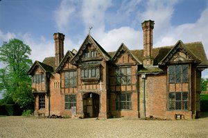 Dorney Court pochodzący z ok. 1500, English School, Dorney, niedaleko Windsor, Berkshire, Wielka Brytania autorstwa Unbekannt Unbekannt