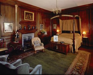 Hoghton Tower, Lancashire: Sala Buckingham, koniec XVII wieku autorstwa Unbekannt Unbekannt