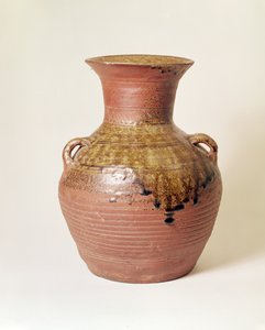 Słój z dynastii Han (206BC-AD220). Proto porcelana autorstwa Unbekannt Unbekannt