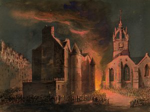 Porteous Mob, 8 września 1736 autorstwa Unbekannt Unbekannt
