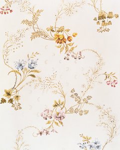 Rokokowy asymetryczny kwiatowy wzór Anny Marii Garthwaite, 1744 autorstwa Unbekannt Unbekannt