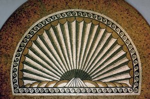 Mozaika Shell, Insula II Building I 130-150 AD autorstwa Unbekannt Unbekannt