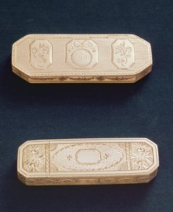 Srebrne etui na wykałaczki Samuela Pembertona, Birmingham, 1791 autorstwa Unbekannt Unbekannt